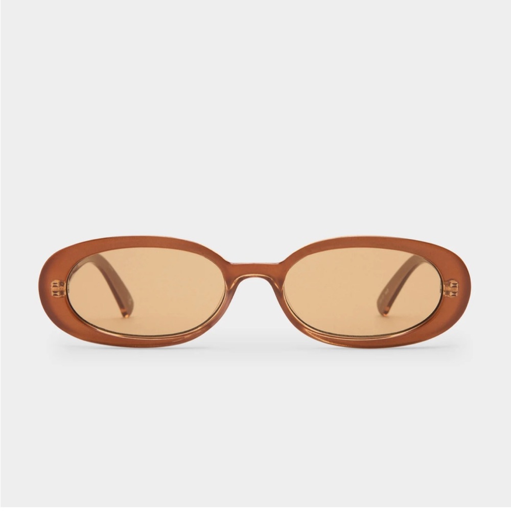 Le Specs Outa Love sunglasses in caramel
